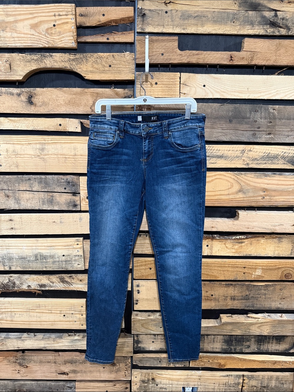 Kut From The Kloth Mid Rise Toothpick Skinny Jeans Size 8